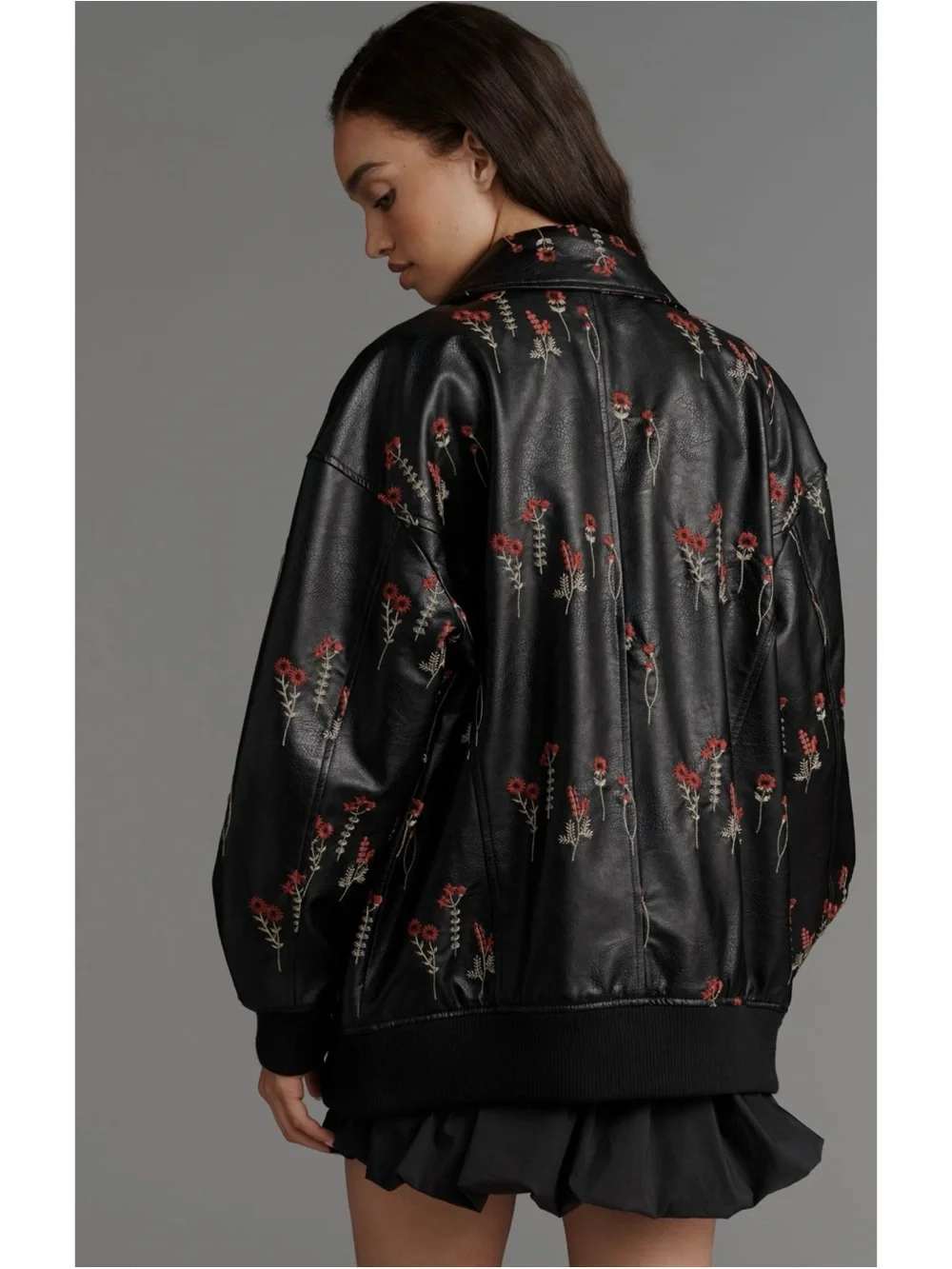 Anthropologie Embroidered Jacket S